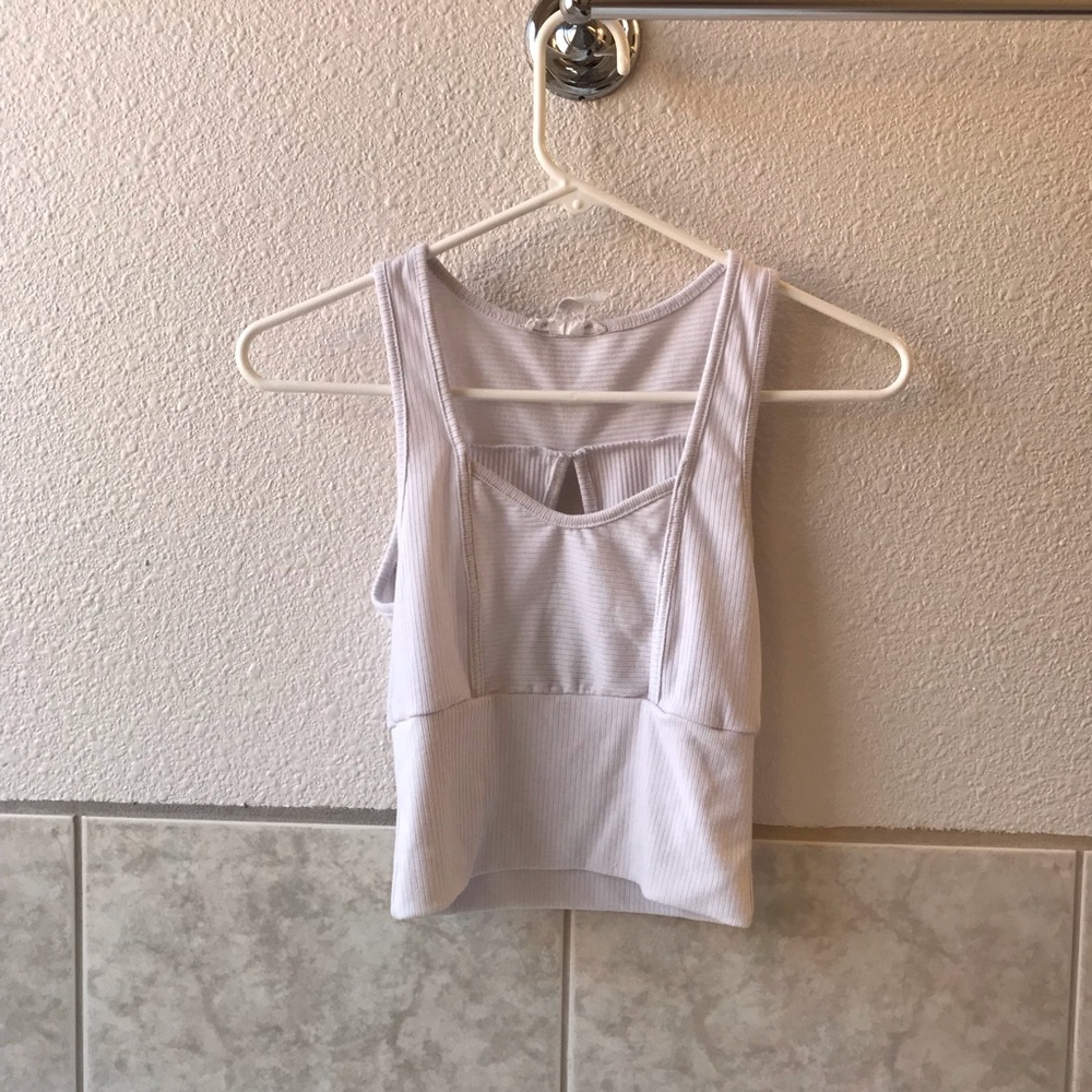 White tank top